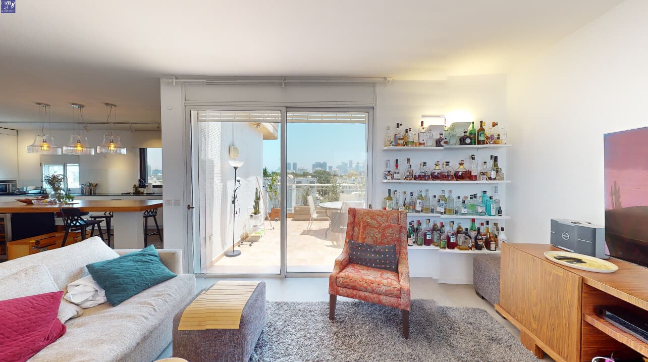 בצפון דיזנגוף - טריפלקס יוקרתי 160 מ"ר - תמונה ממוזערת 3